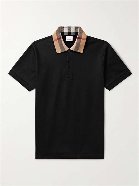 polo burberry uomo outlet|mr porter burberry polo shirts.